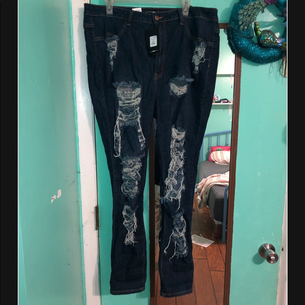 NWT Fashion Nova Jeans 1X(17-18)